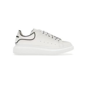 Alexander McQueen Oversized White Black Trim