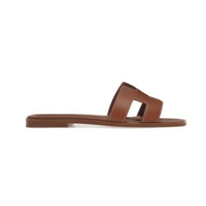 Hermes Oran Sandal Gold Box Calfskin Leather
