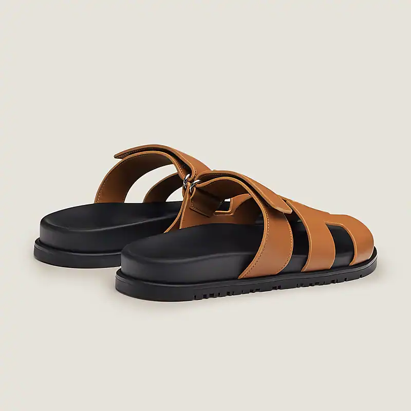 Hermes Chypre Sandal Naturel Leather - Image 4