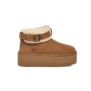 UGG Ultra Mini Belted Roller Boot Chestnut