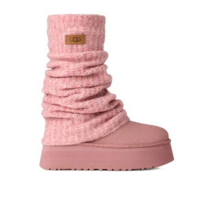 Classic Mini Dipper Legwarmer Boot Pink Dawn
