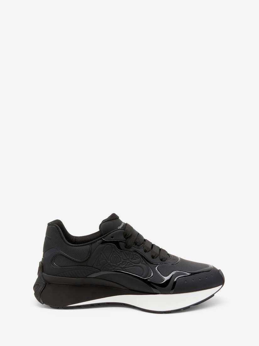 Alexander McQueen Sprint Runner Black/White - Image 2