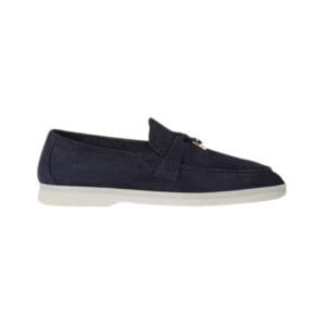 Loro Piana Summer Charms Walk Loafer Suede Argo