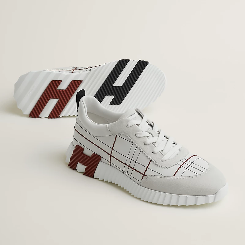 Hermès Bouncing Sneakers Blanc || - Image 4