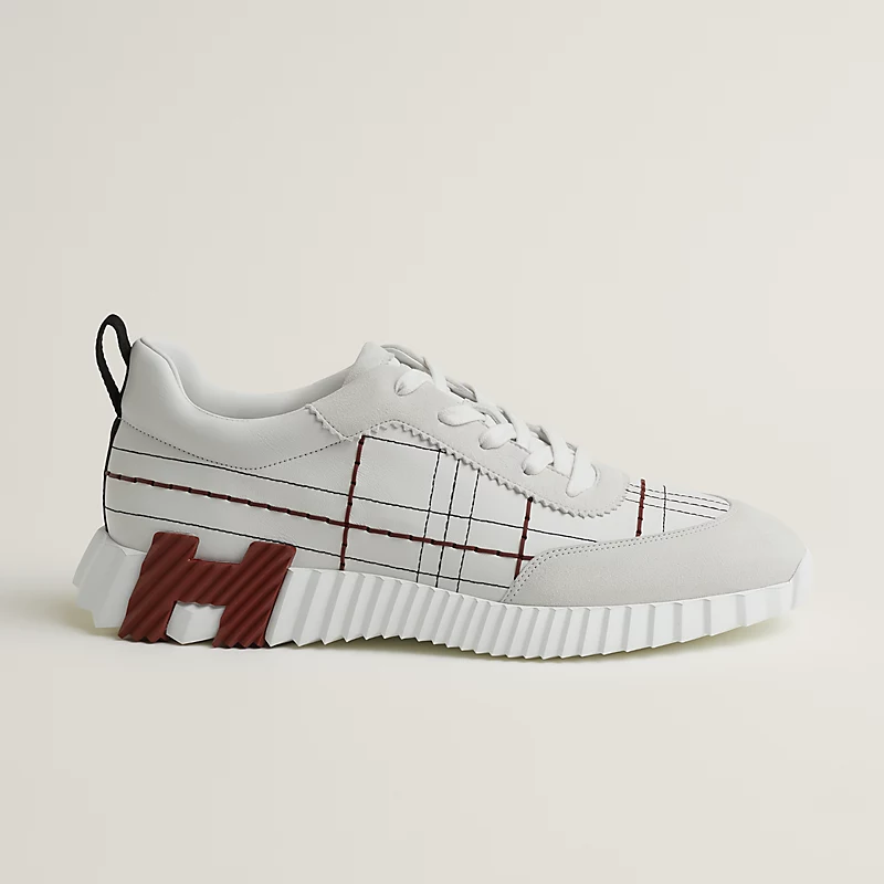 Hermès Bouncing Sneakers Blanc || - Image 2