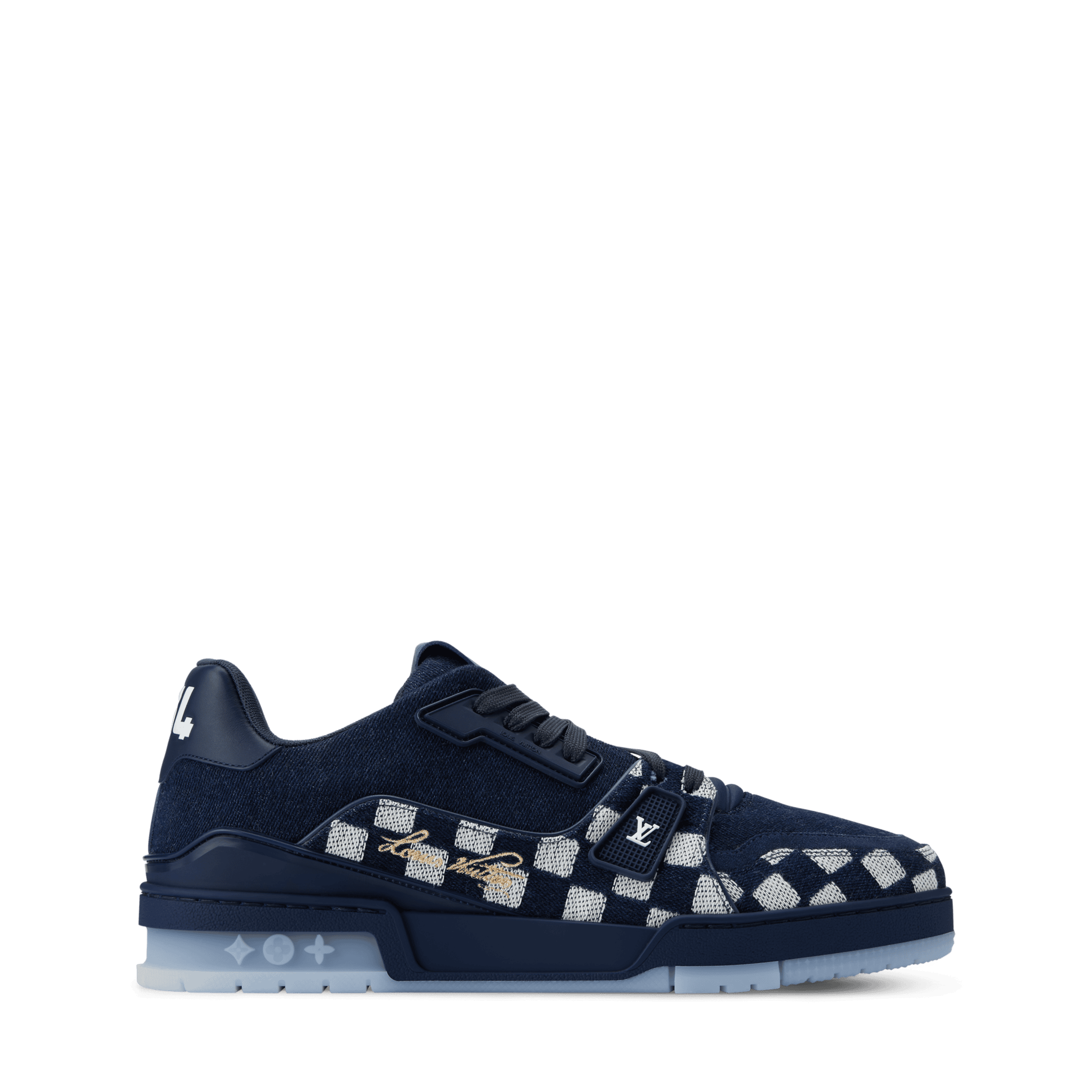 LV Trainer Sneaker Navy - Image 2