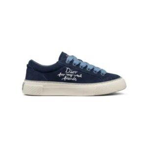 Dior B33 Low 'Dior For My Real Friends' Dark Blue Suede