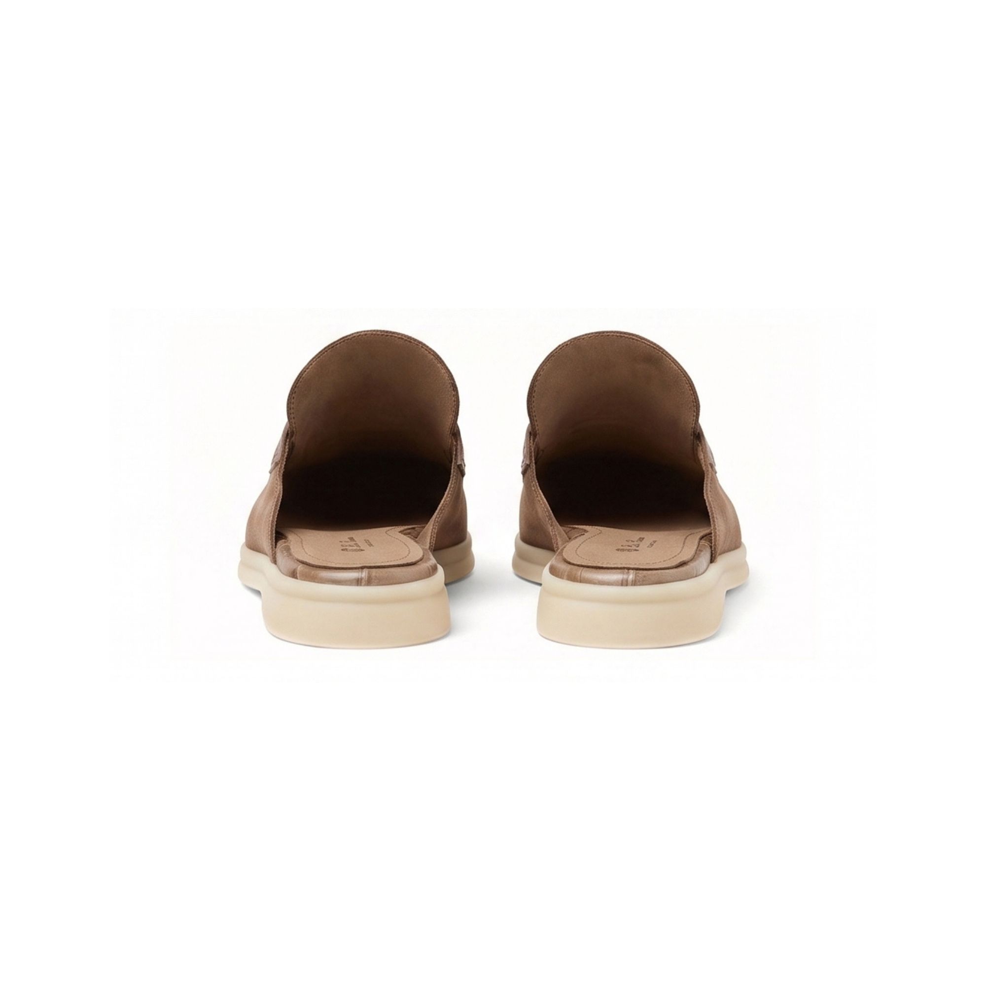 Loro Piana Charms Walk Babouche Loafer Suede Coffee - Image 6