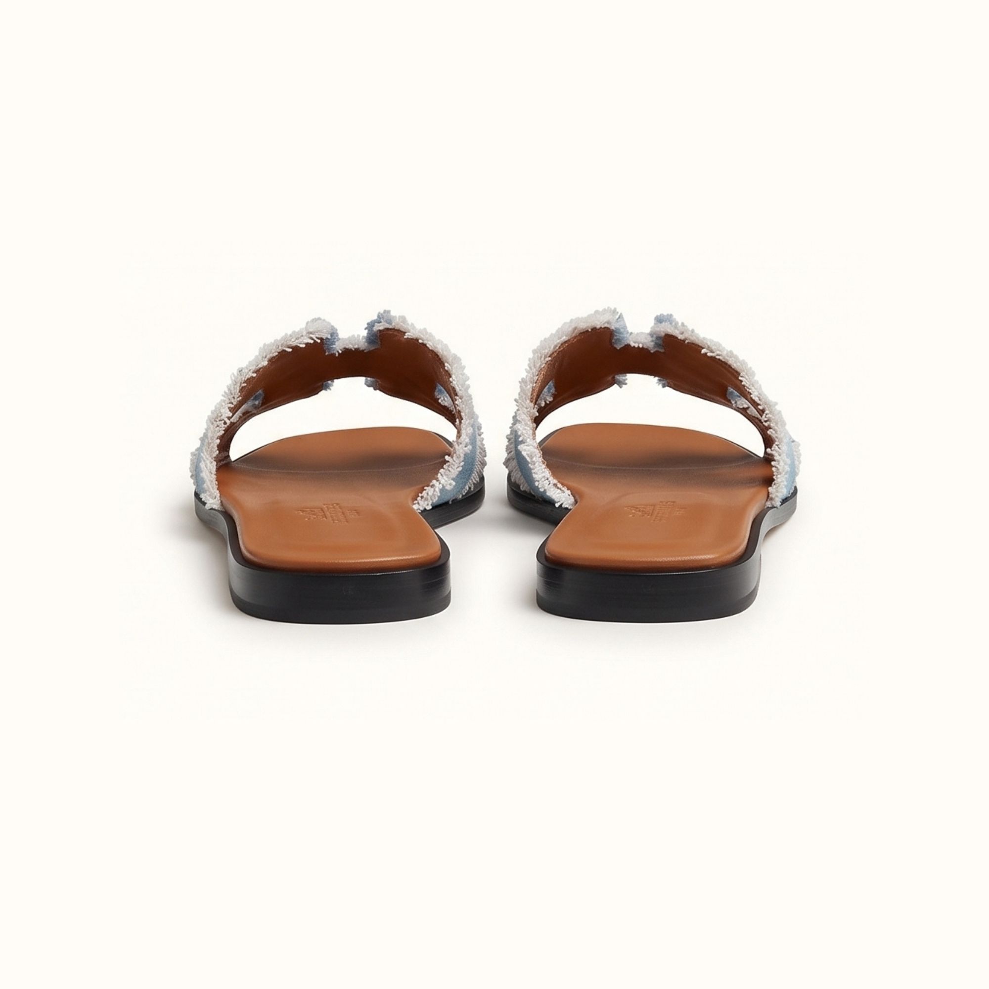Hermes Oran Sandal Bleu Clair Fanky - Image 6