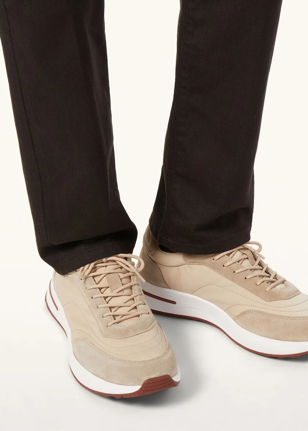 Loro Piana Week End Walk Sneaker Sand Shell - Image 4