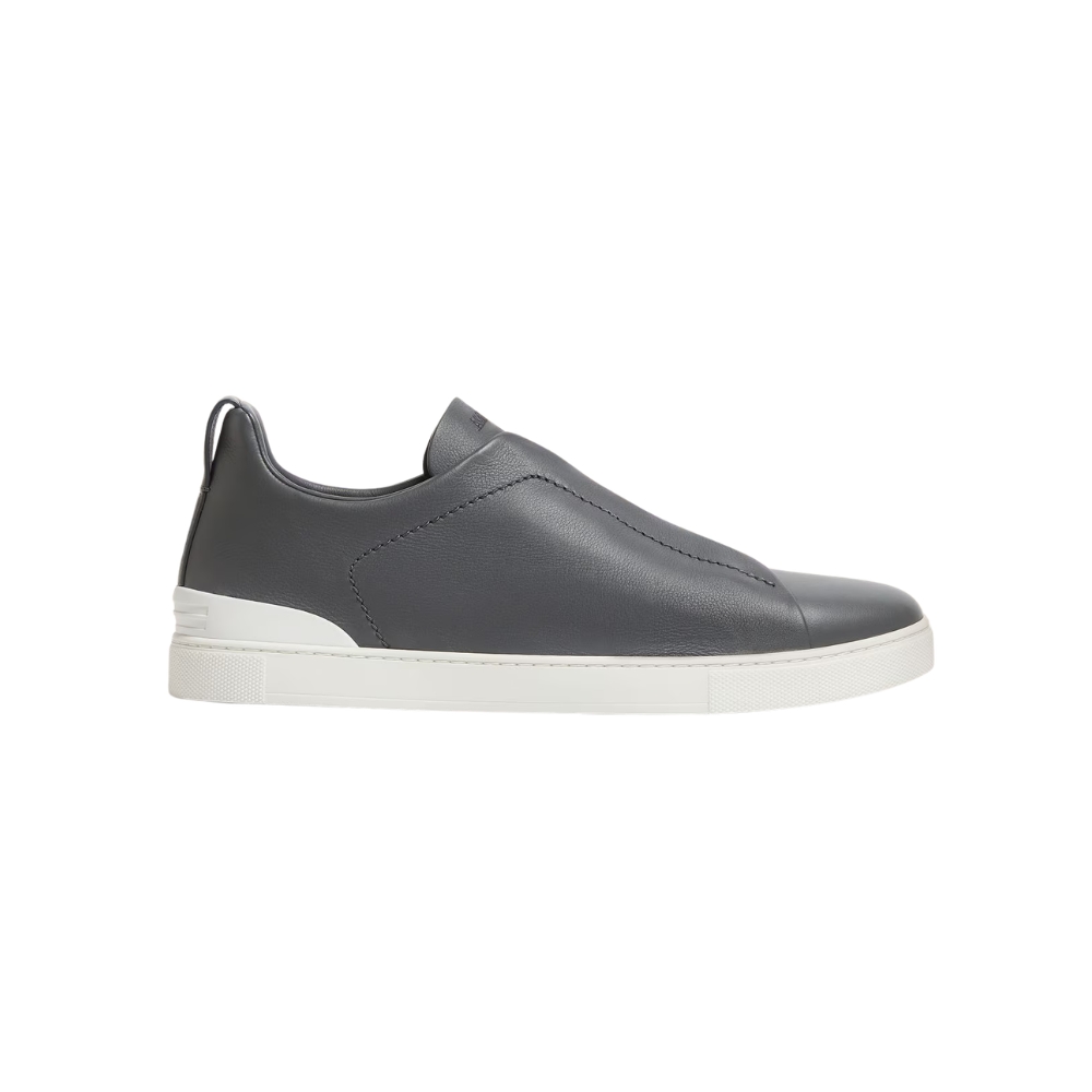 Zegna Dark Grey Triple Stitch™ SECONDSKIN Sneakers
