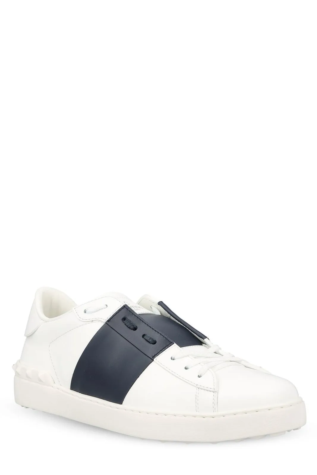 Valentino Garavani Open Lace-Up White/Navy - Image 3