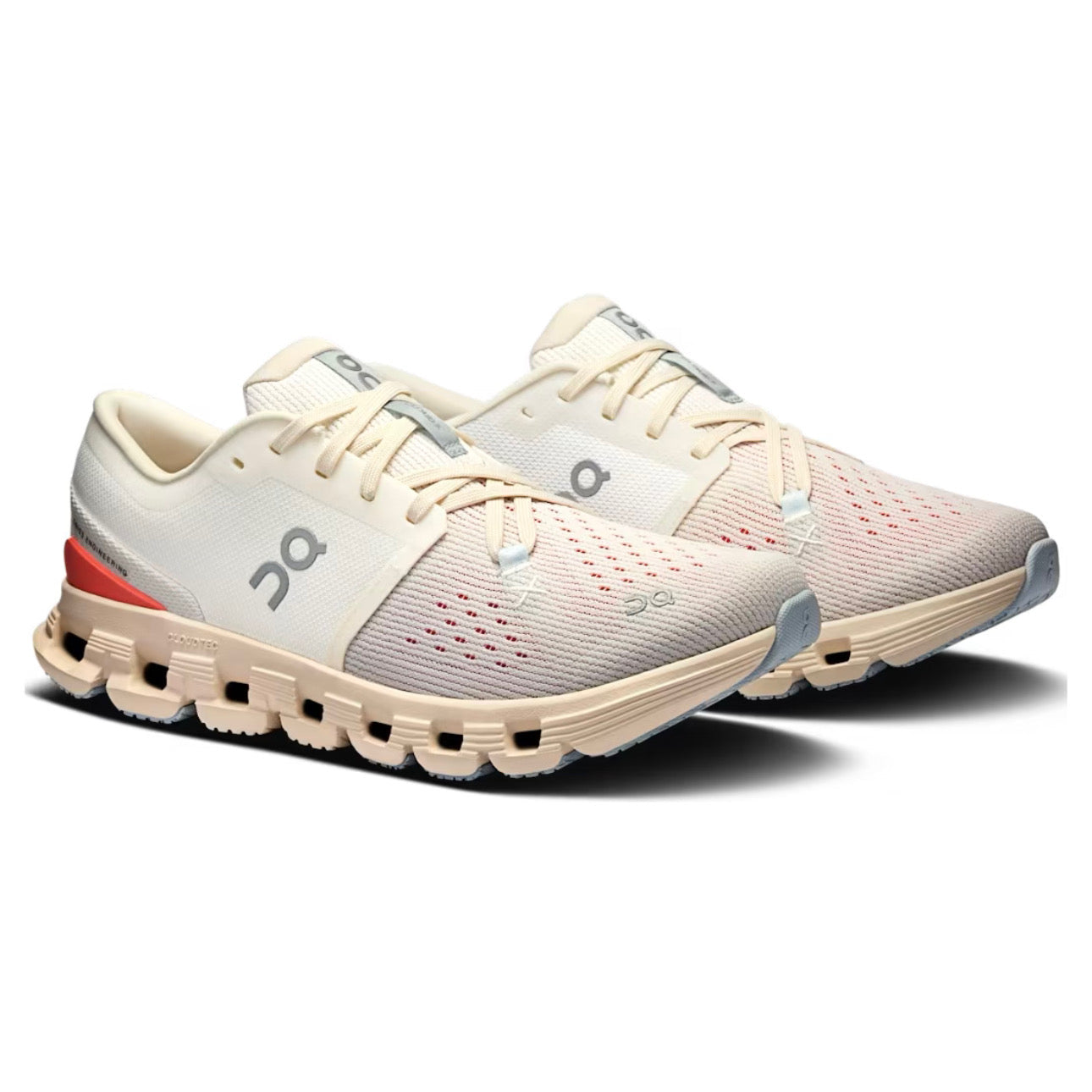 ON Cloud X 4 ‘Ivory | Salmon’