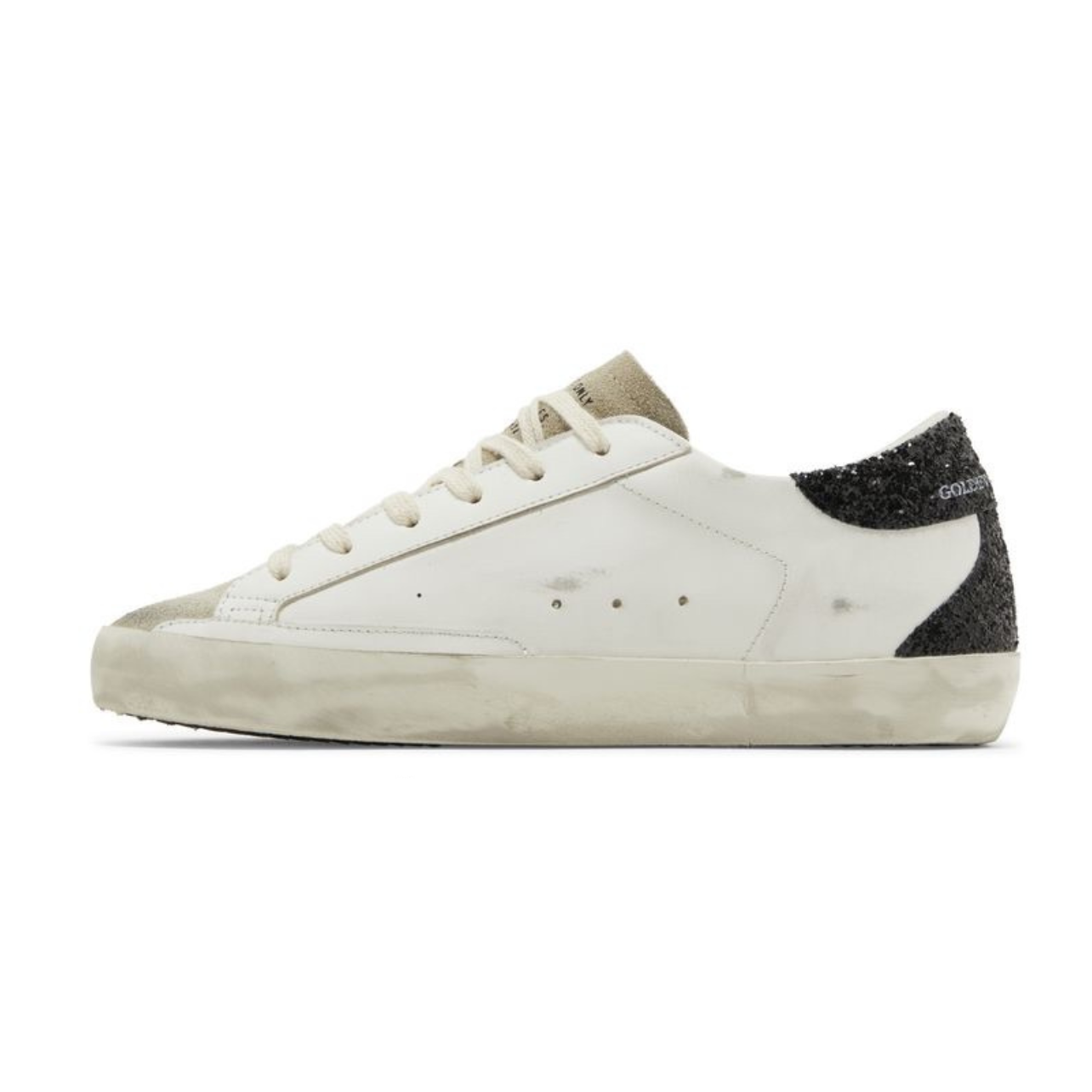 Golden Goose Super-Star White Mauve Pink Glitter(Women's) - Image 3