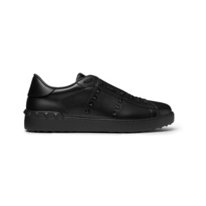 Valentino Garavani Open Lace-Up All Black