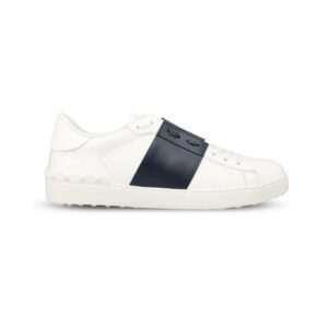Valentino Garavani Open Lace-Up White/Navy
