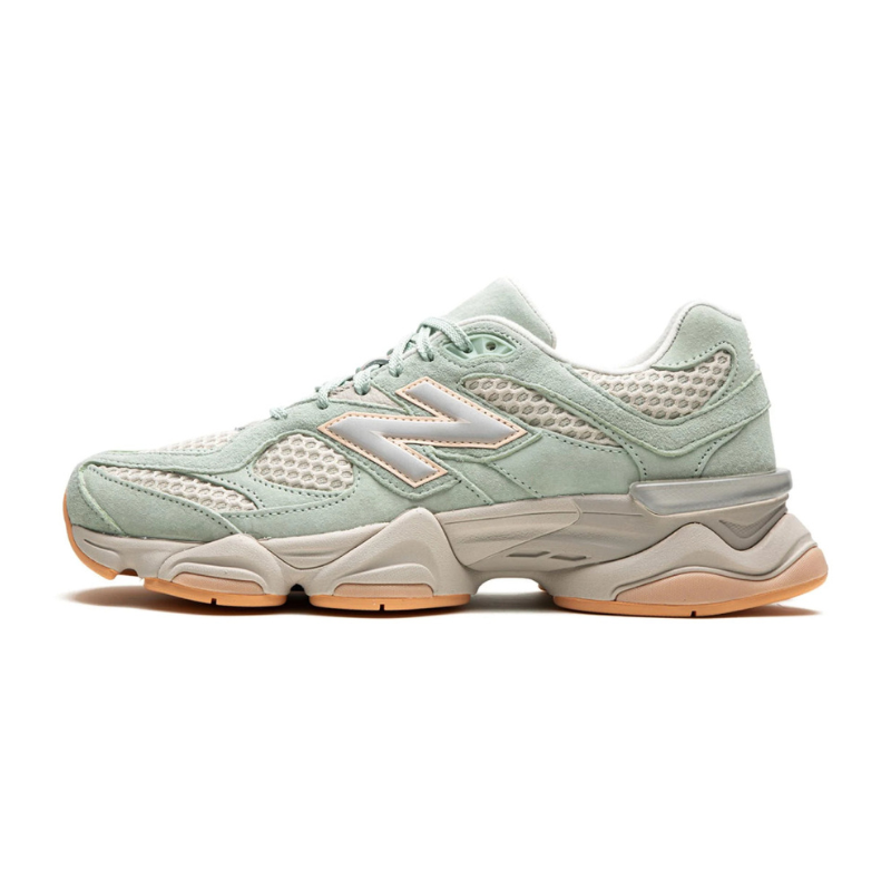 New Balance 9060 the Whitaker Group Missing Pieces Silver Moss Green - Image 2