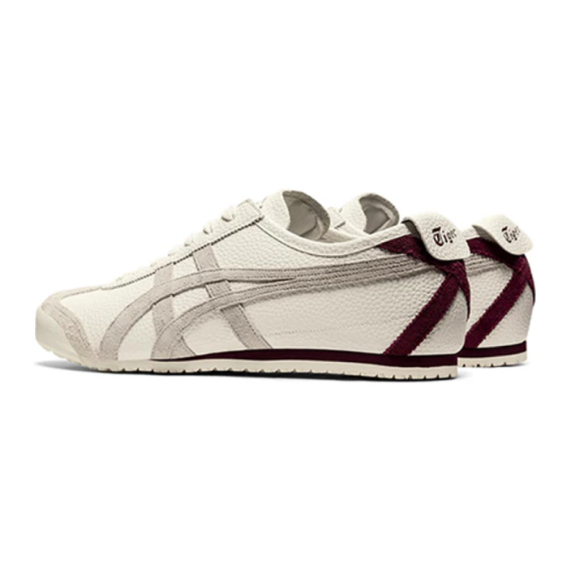 Onitsuka Tiger Mexico 66 – Gray Burgundy - Image 4