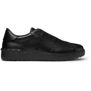 Valentino Garavani Open Lace-Up All Black