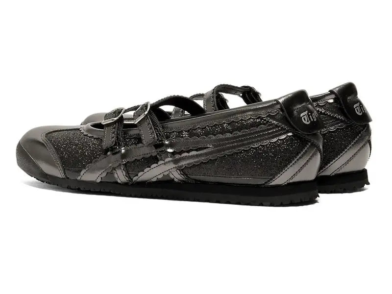 Onitsuka Tiger MEXICO 66 TGRS TGRS Black/Gunmetal Glitter Pack - Image 4
